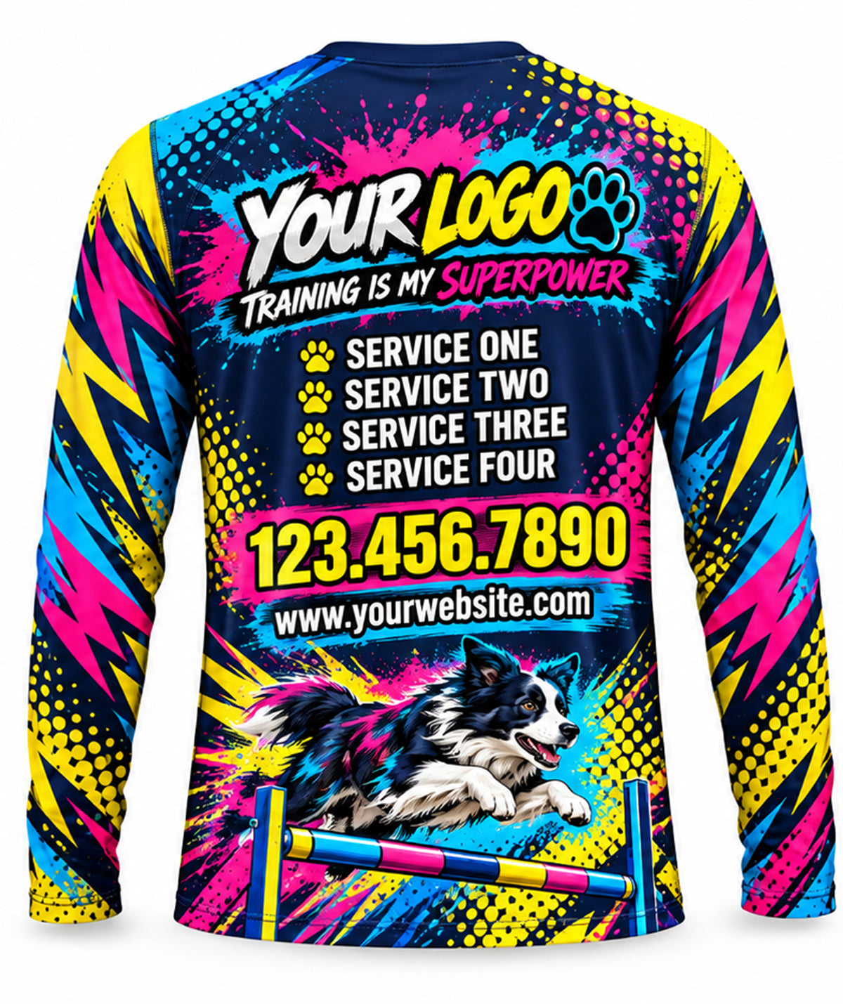 Dog Training Crew Uniform - back