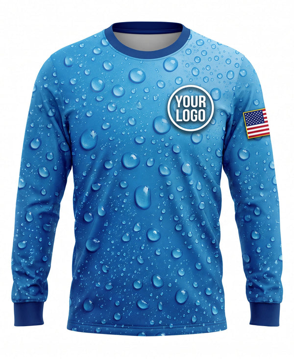 Heavy Raindrop Pressure Wash Crew Uniform
