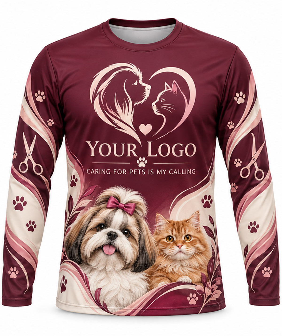 Pet Care Crew Uniform - front