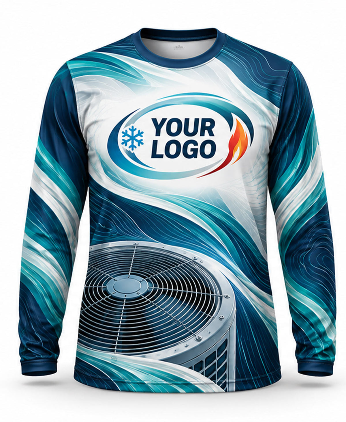 HVAC Crew Uniform - front
