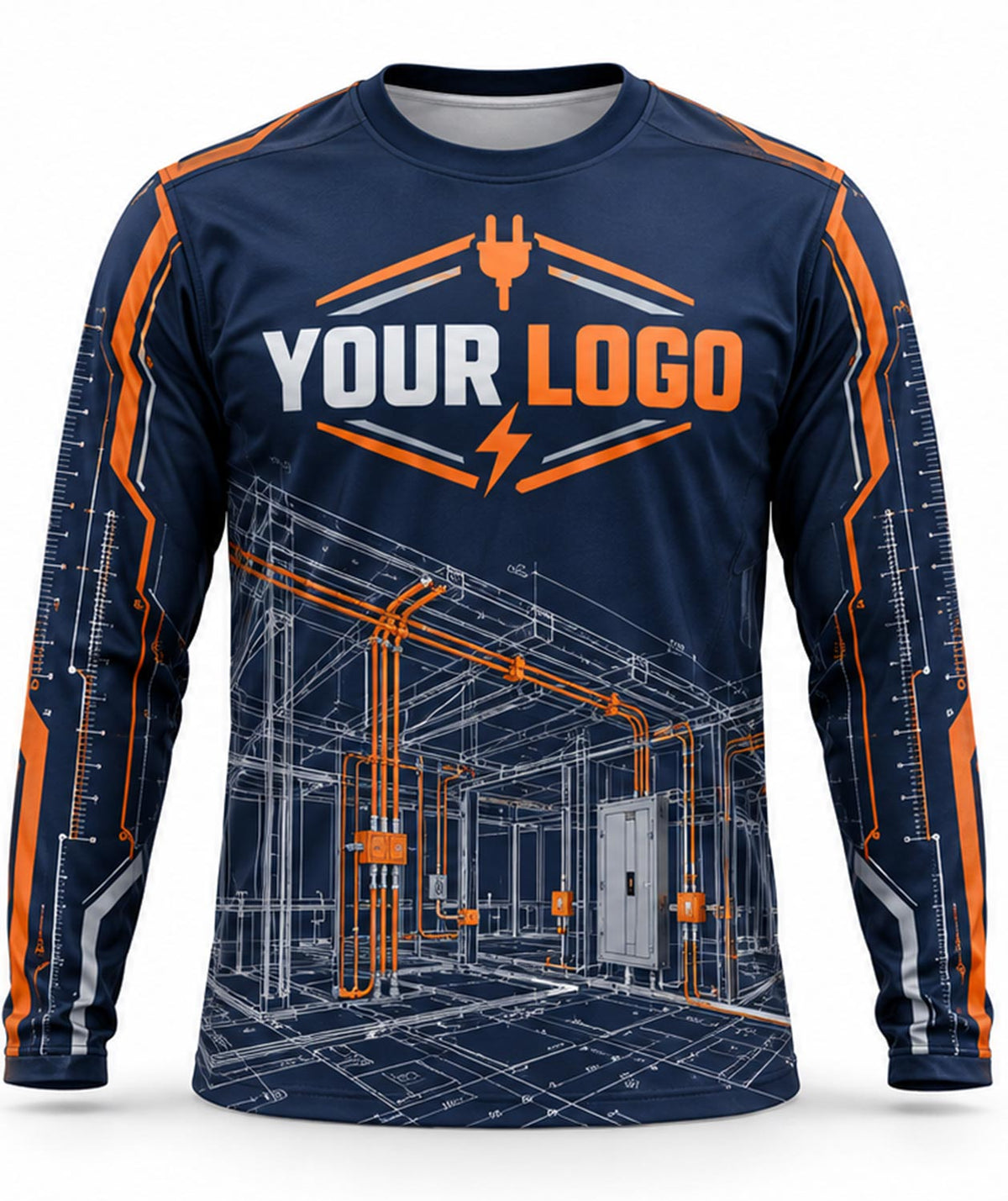 Electrician Crew Uniform - front