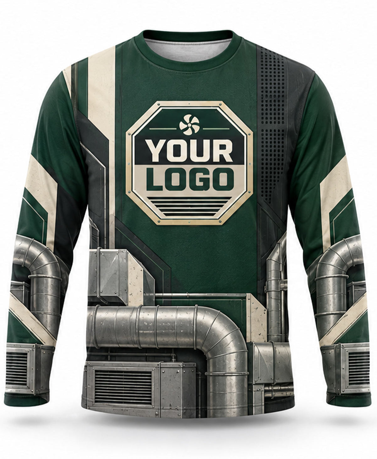 HVAC Crew Uniform - front