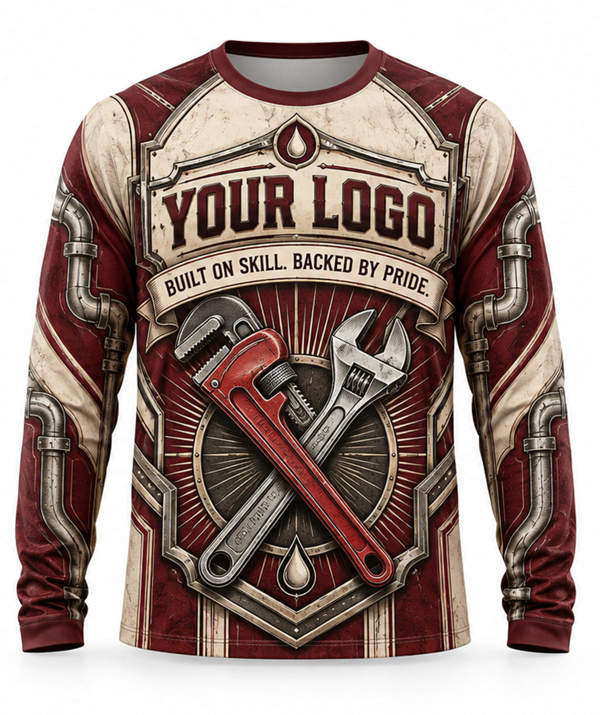 Plumbing Crew Uniform - front