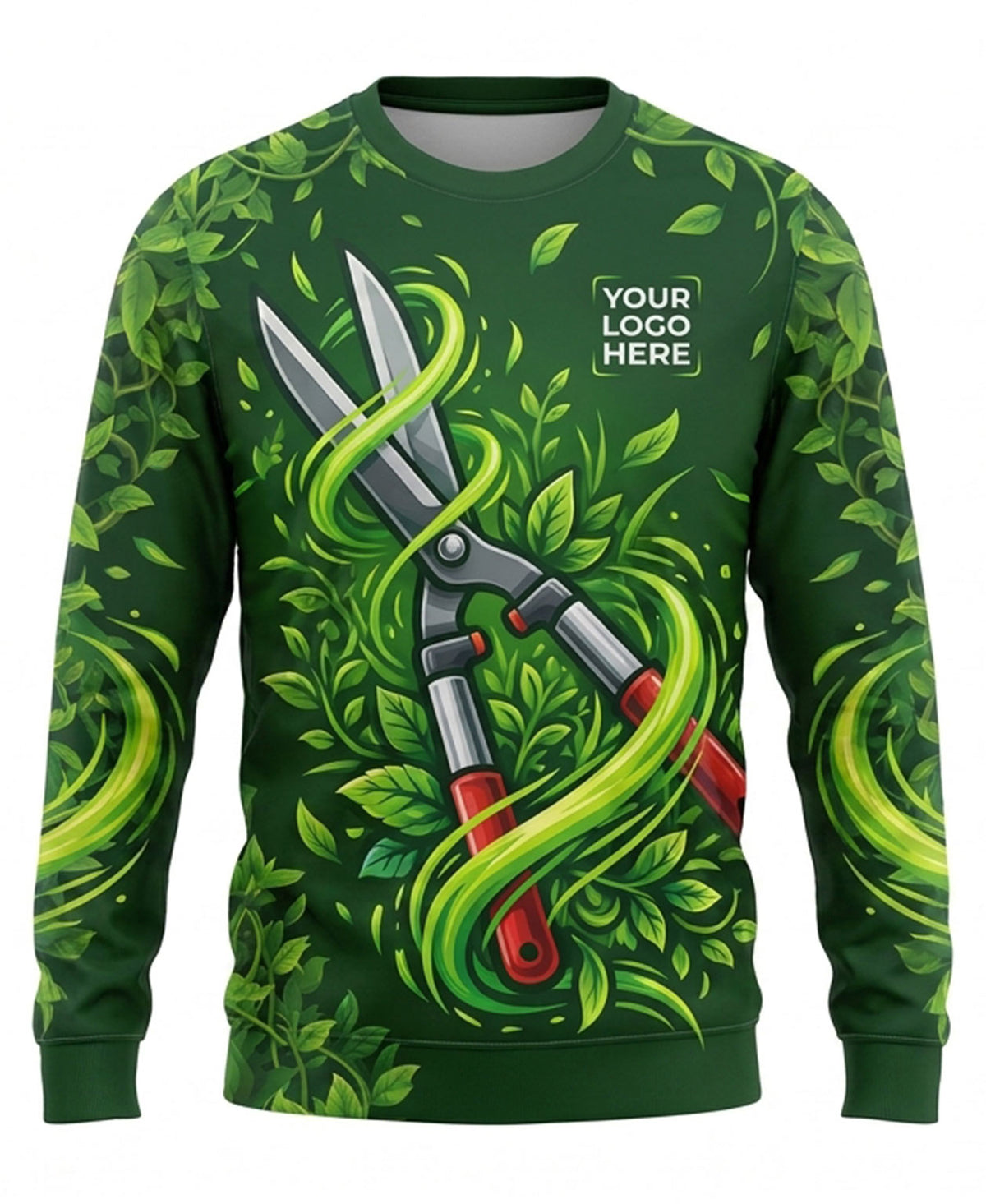 Dense Foliage Lawn Care Crew Uniform