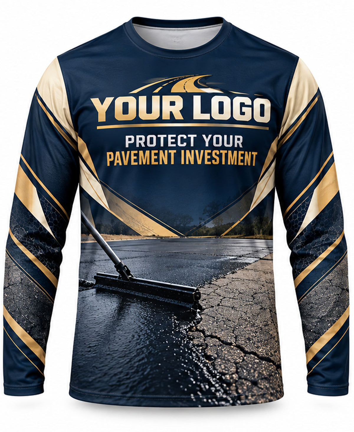 Asphalt Sealcoating Crew Uniform - front