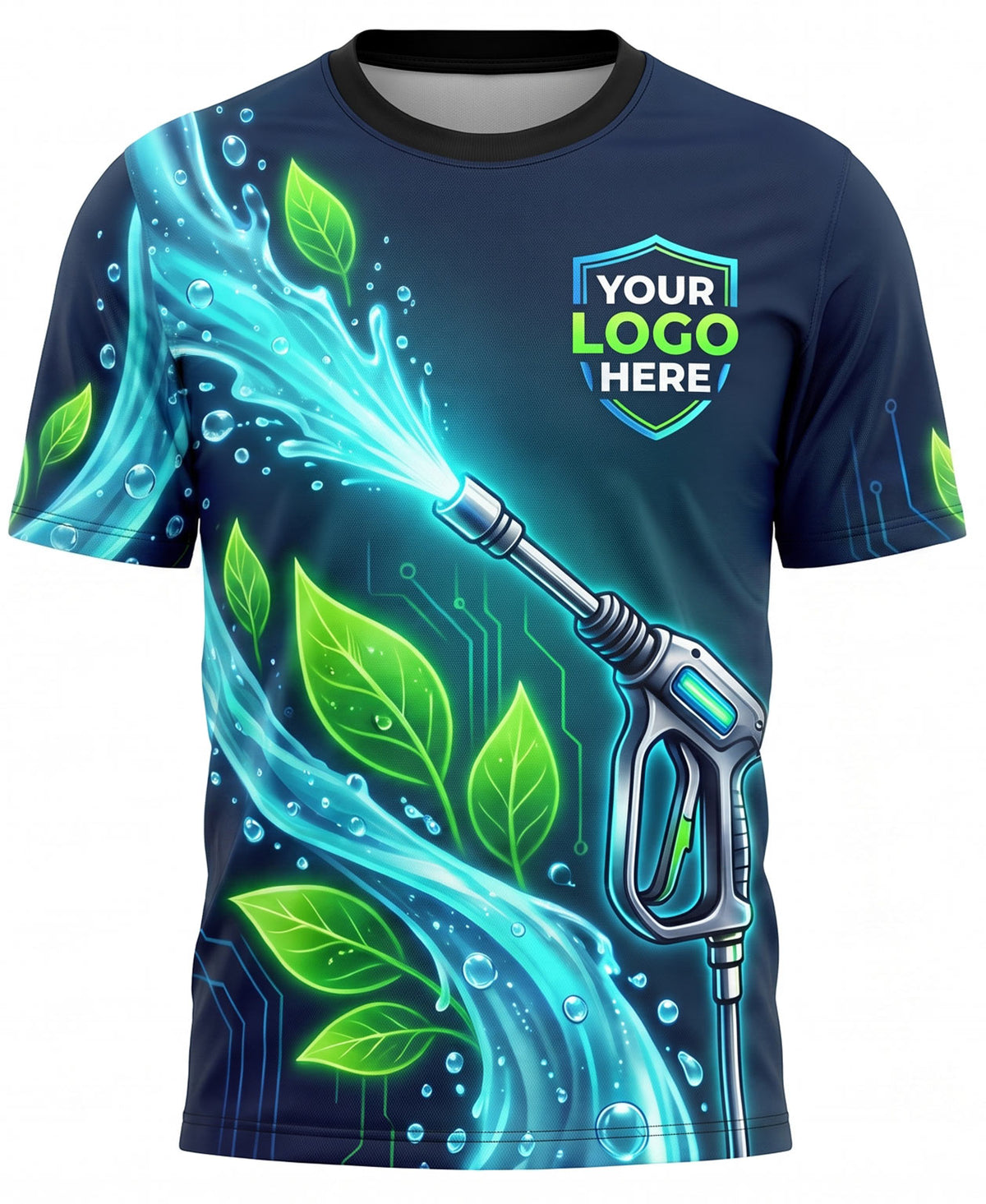 Green Leaf Eco Wash Crew Uniform