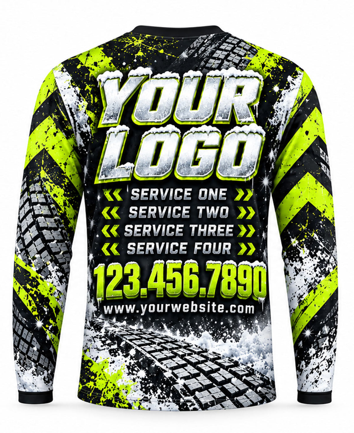 Snow Removal Crew Uniform - back