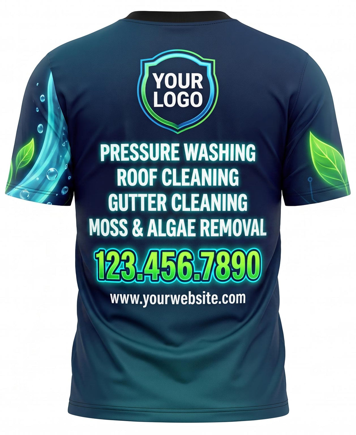 Green Leaf Eco Wash Crew Uniform