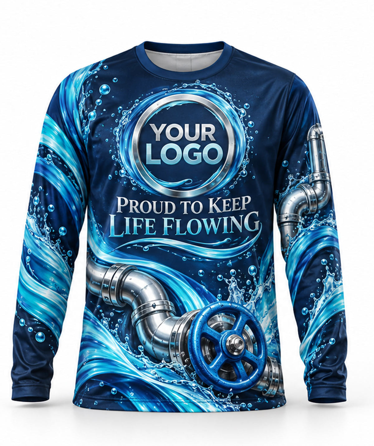 Plumbing Crew Uniform - front