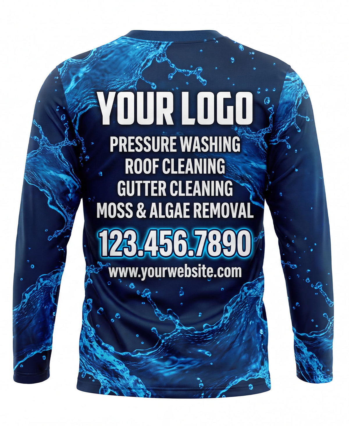 Deep Water Edge Pressure Washing Crew Uniform