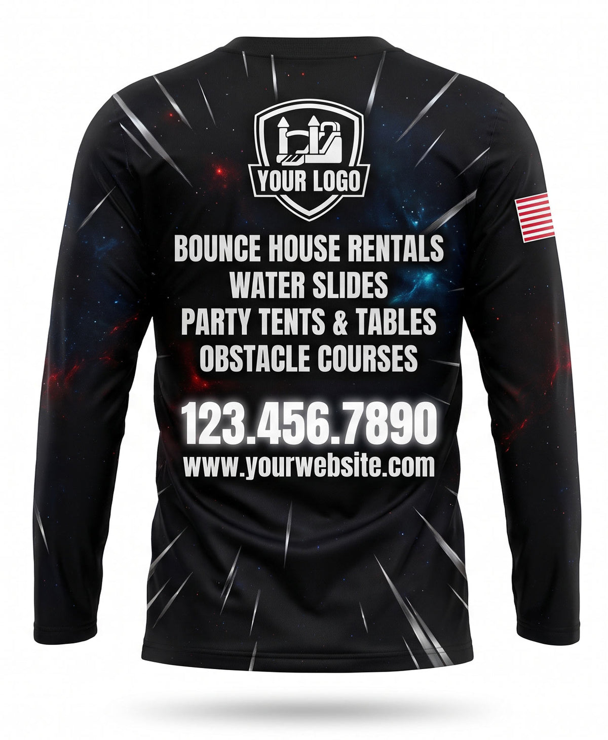 Charcoal Carbon Fiber Inflatable Crew Uniform