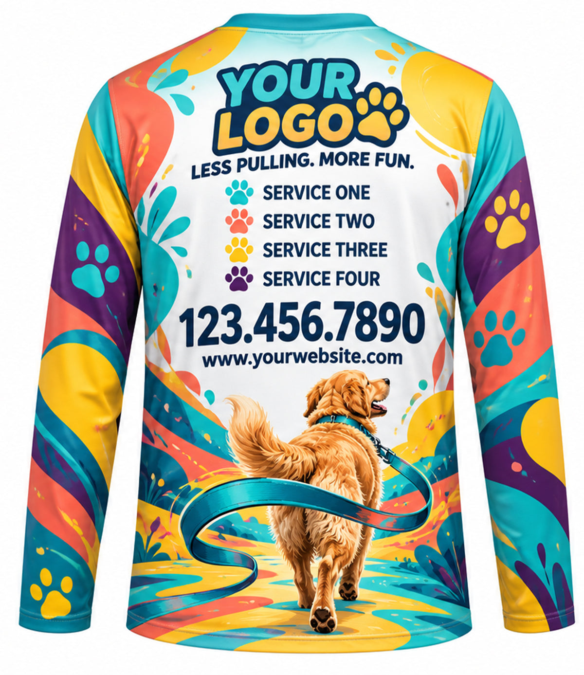 Dog Training Crew Uniform - back