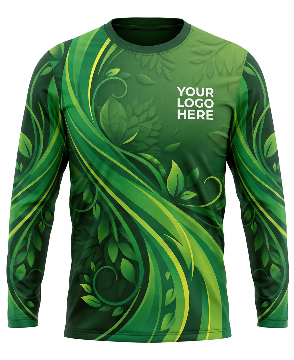 Organic Wave Foliage Crew Uniform