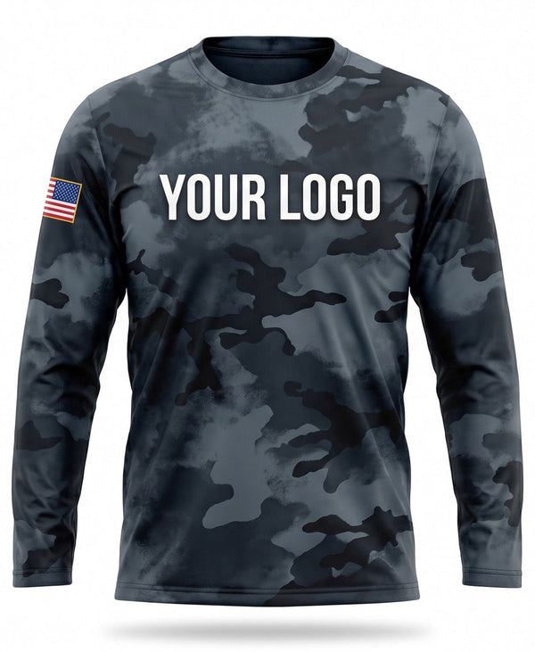 Shadow Black Camo Crew Uniform