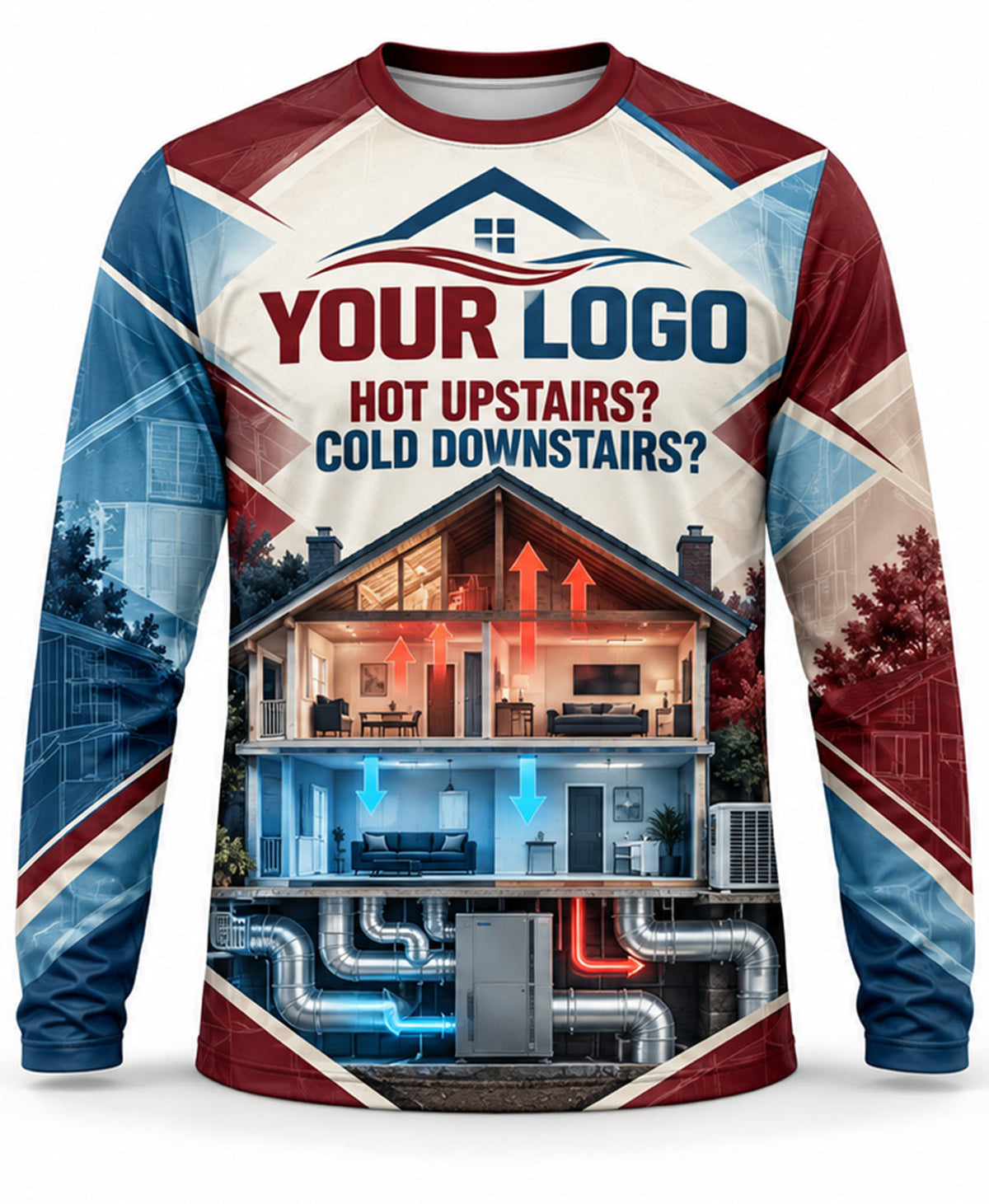 HVAC Crew Uniform - front