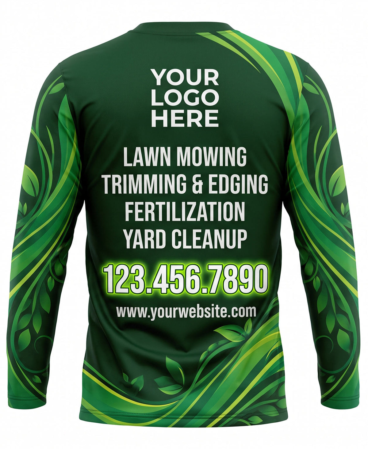 Organic Wave Foliage Crew Uniform