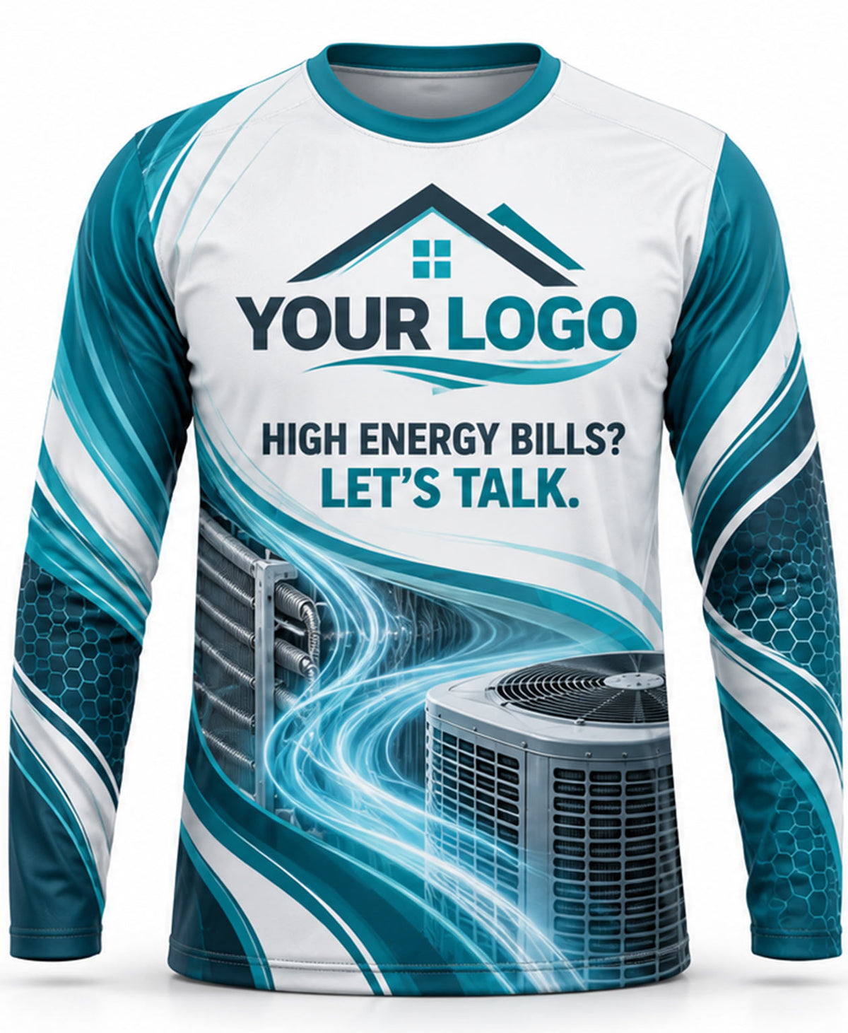 HVAC Crew Uniform - front