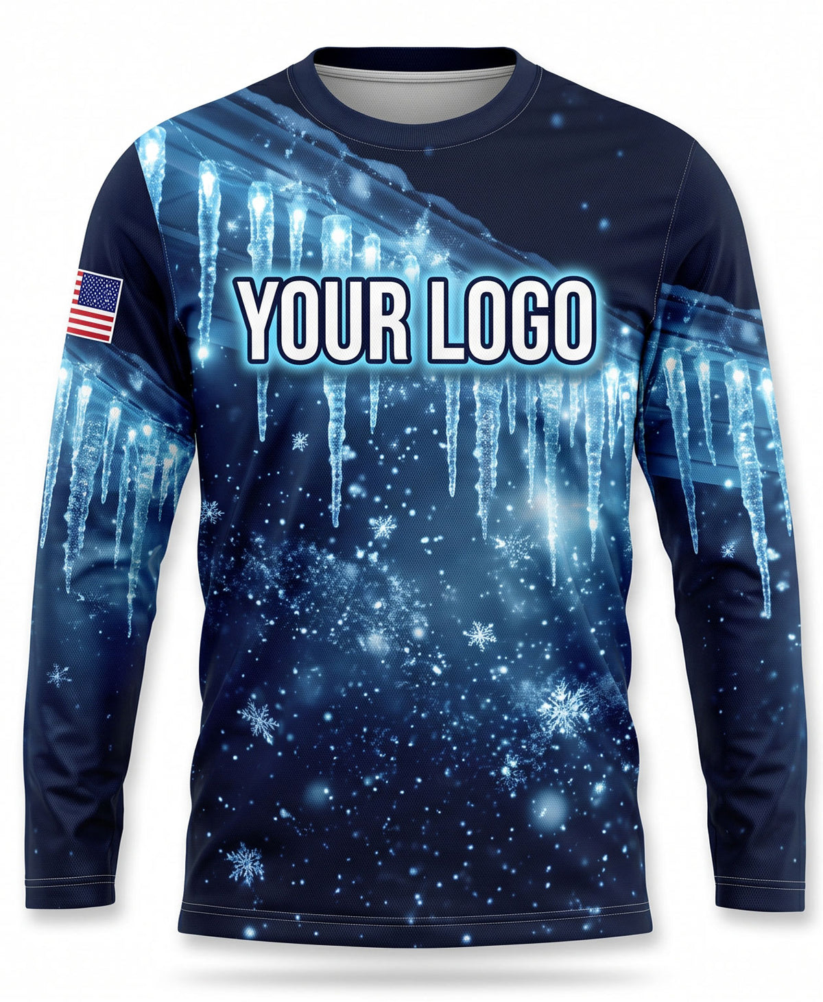 Aurora Icicle Blue Christmas Light Crew Uniform