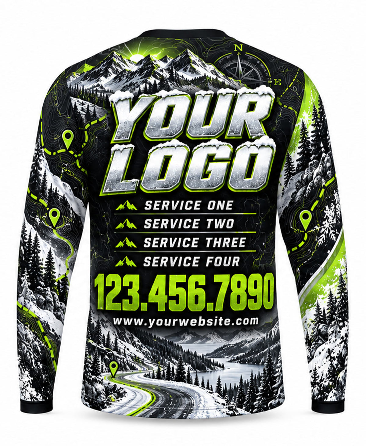 Snow Removal Crew Uniform - back