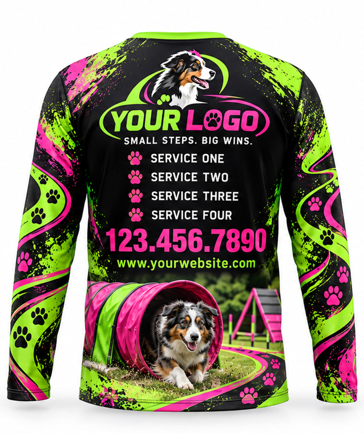 Dog Training Crew Uniform - back