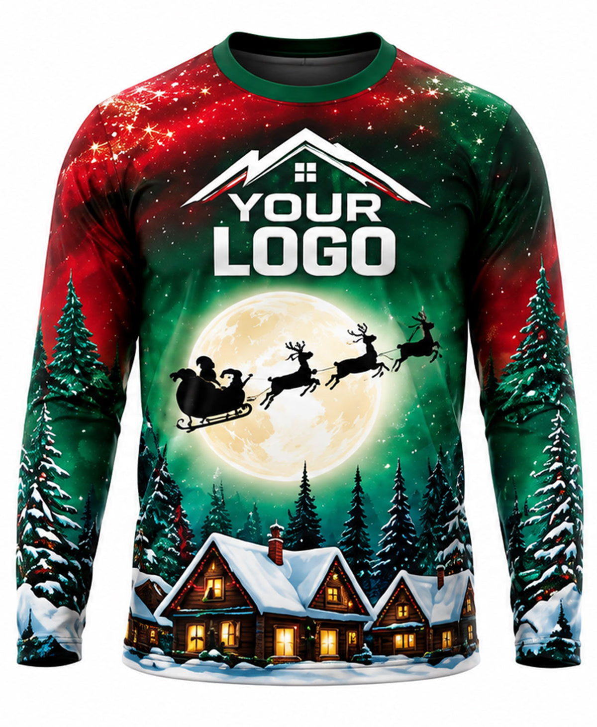 Santa Sleigh Village Christmas Light Crew Uniform