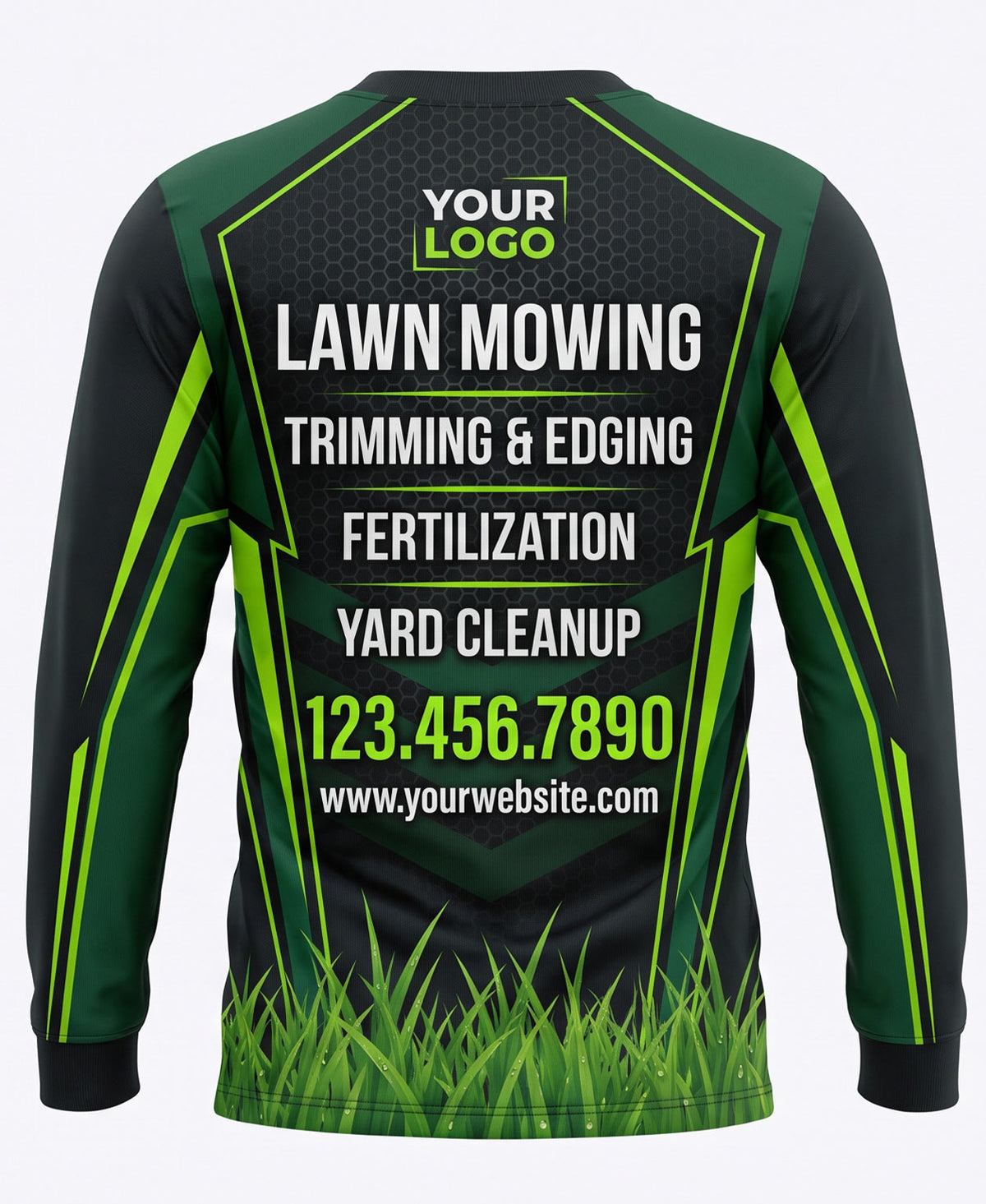 Premium Lawn Care Grass Bed Crew Uniform