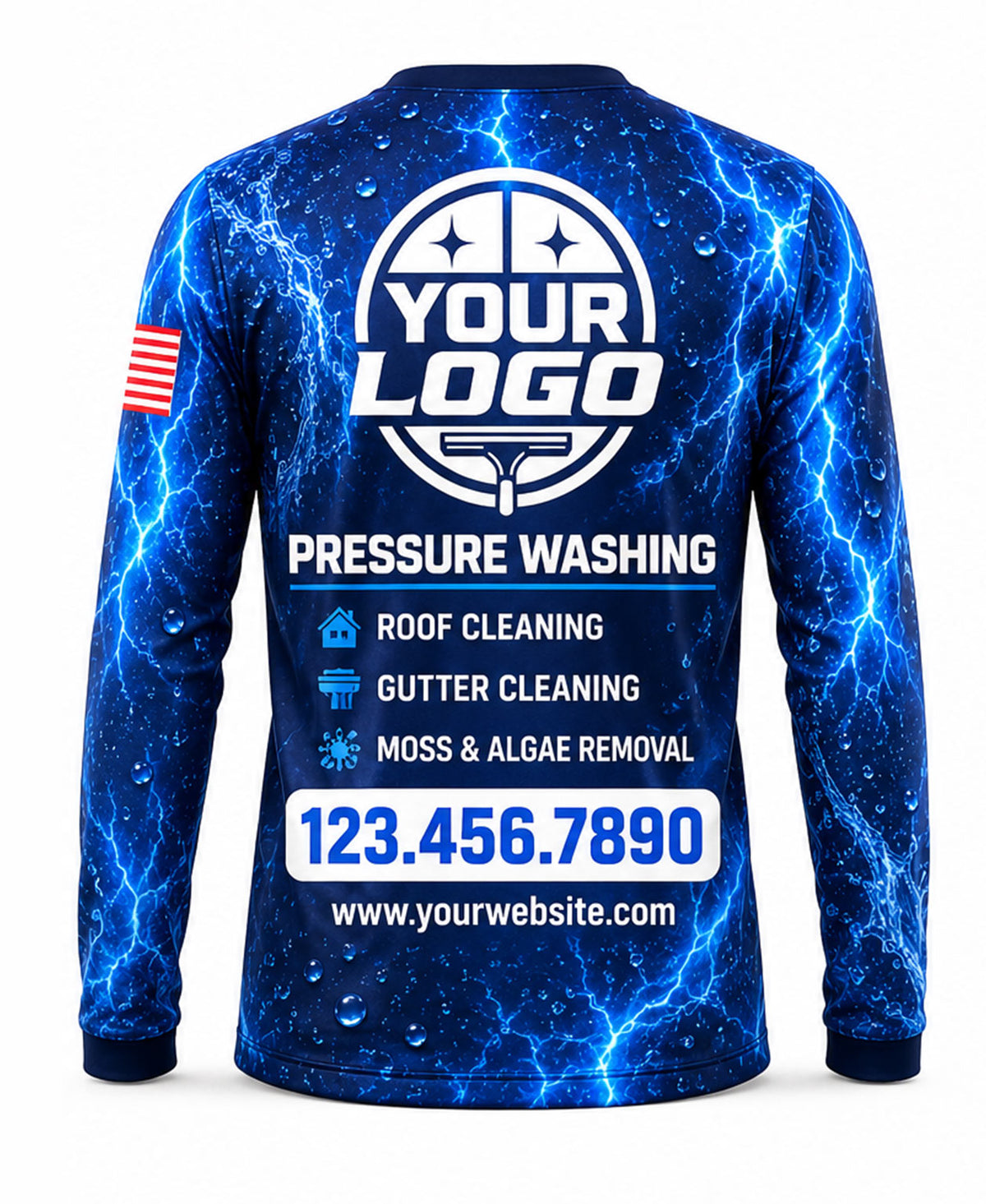 High-Voltage Electric Wave Crew Uniform