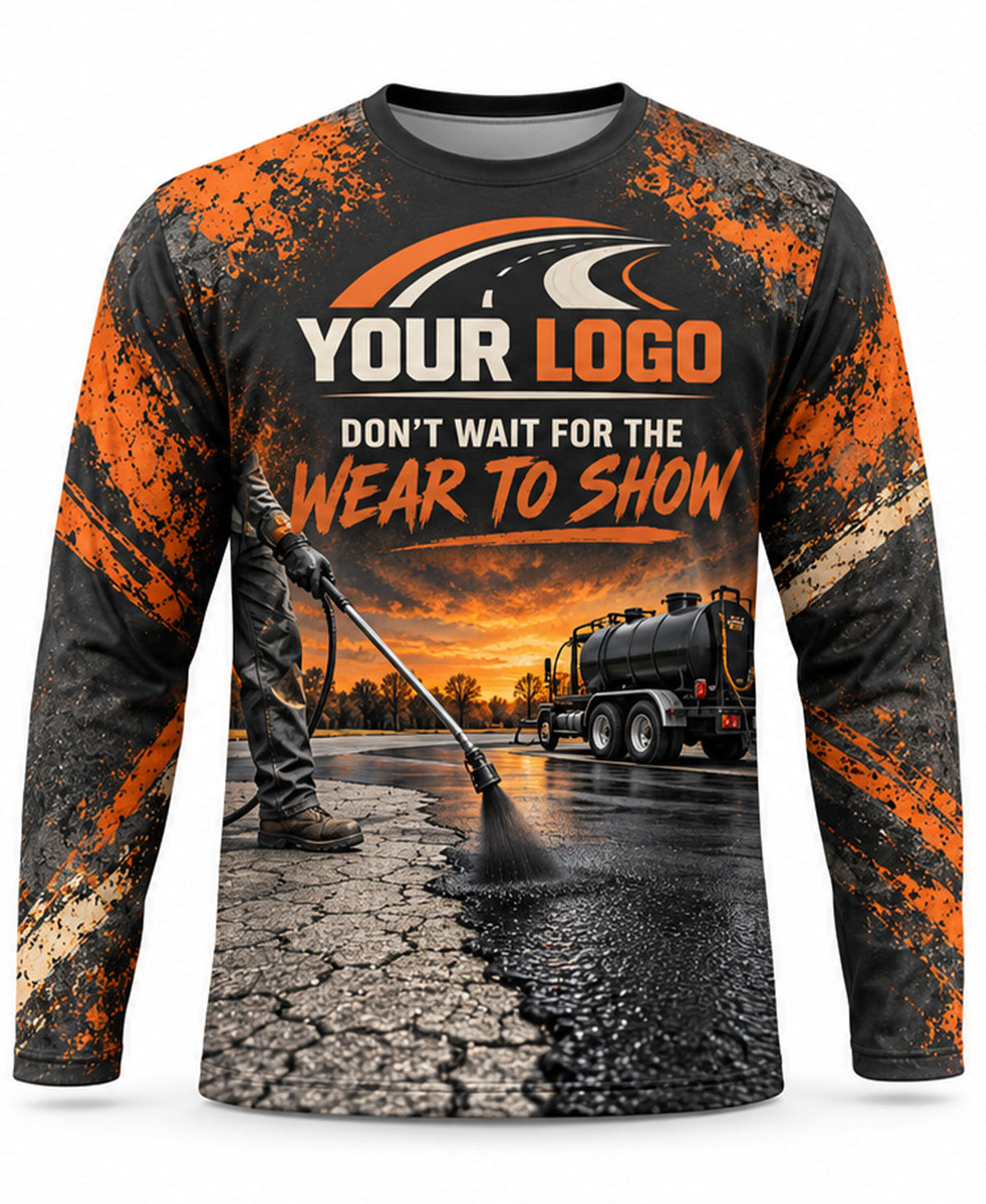 Asphalt Sealcoating Crew Uniform - front