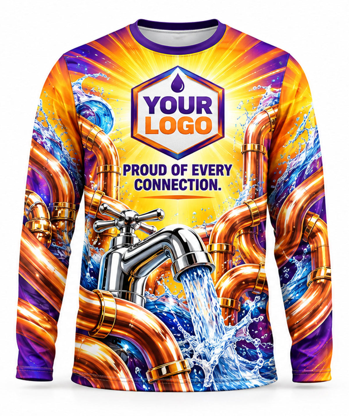 Plumbing Crew Uniform - front