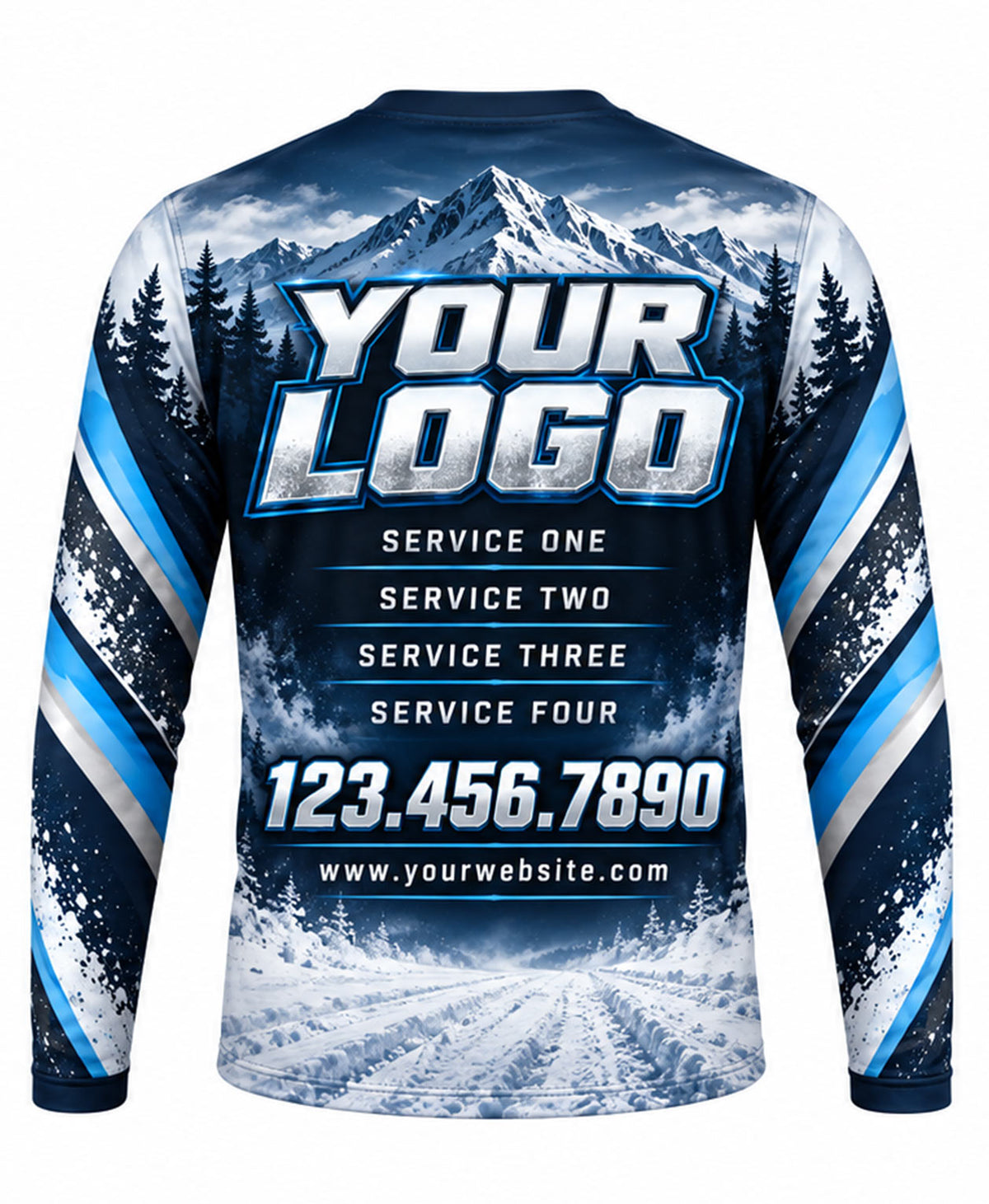 Snow Removal Crew Uniform - back