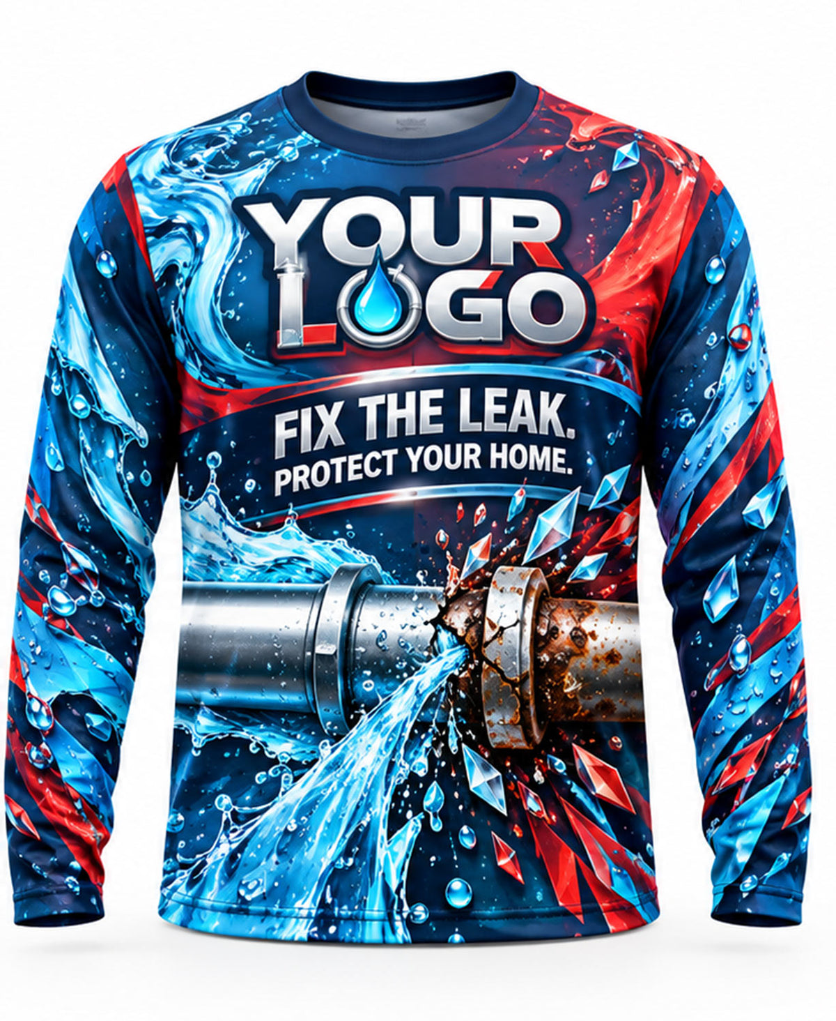 Plumbing Crew Uniform - front