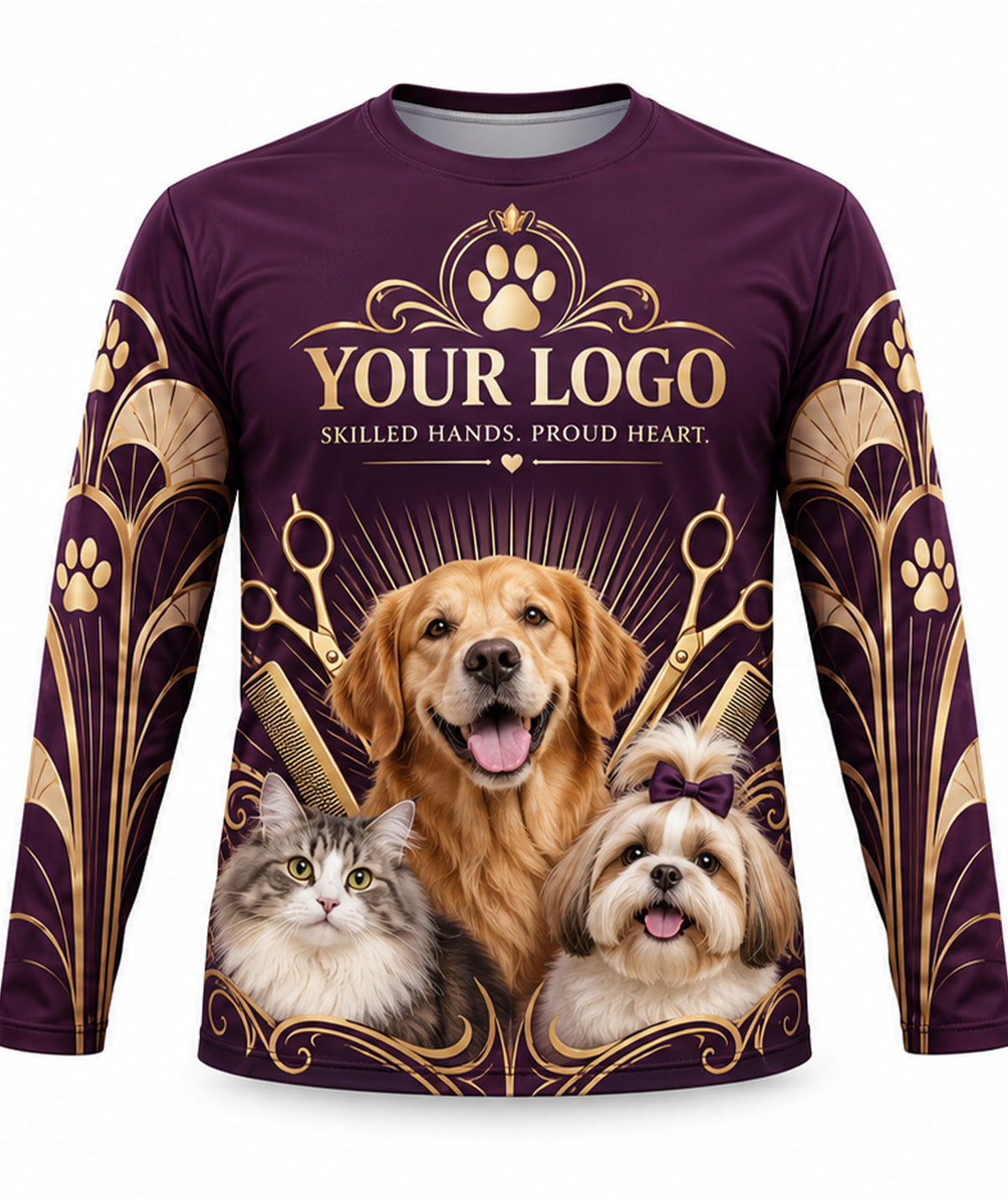 Pet Care Crew Uniform - front