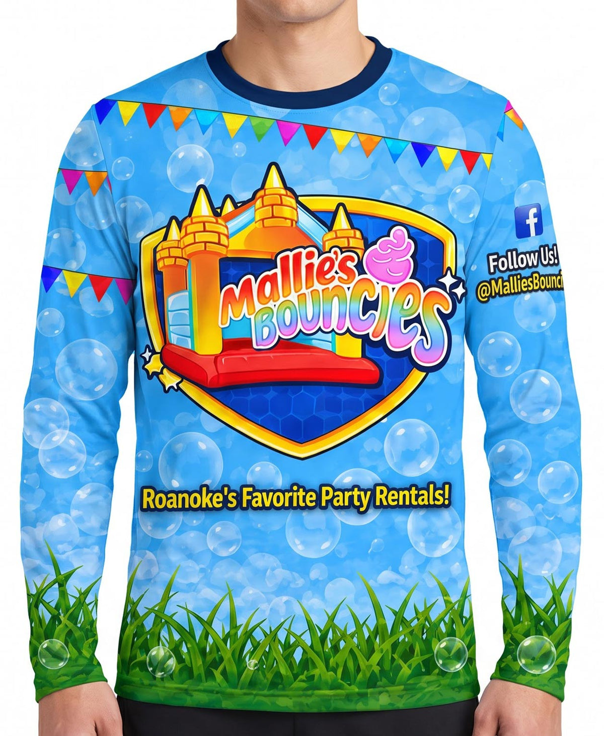 Bubble Festive Party Rental Crew Uniform