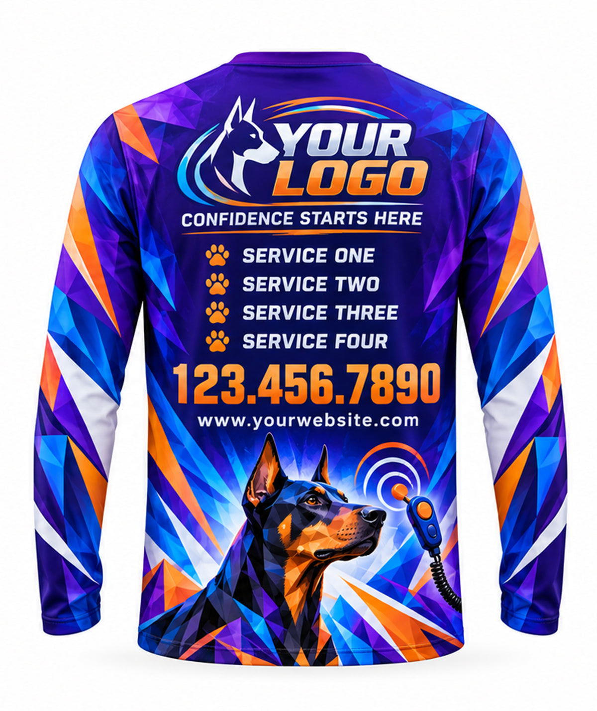 Dog Training Crew Uniform - back