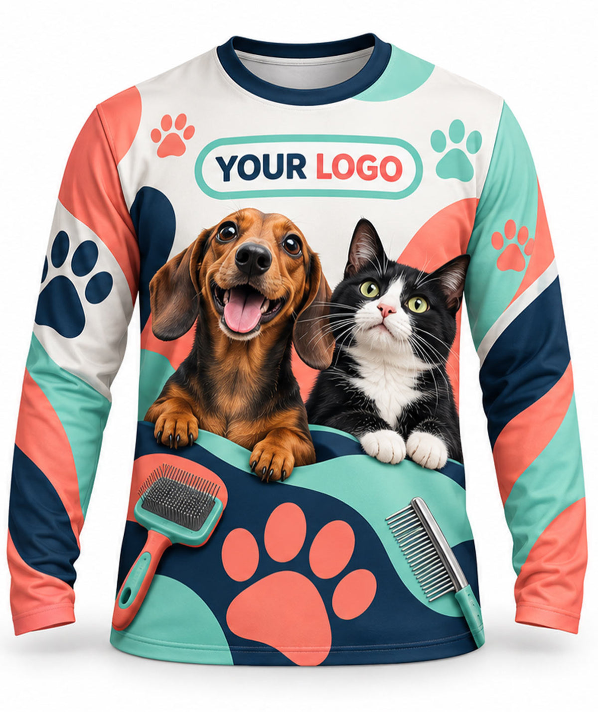 Pet Care Crew Uniform - front