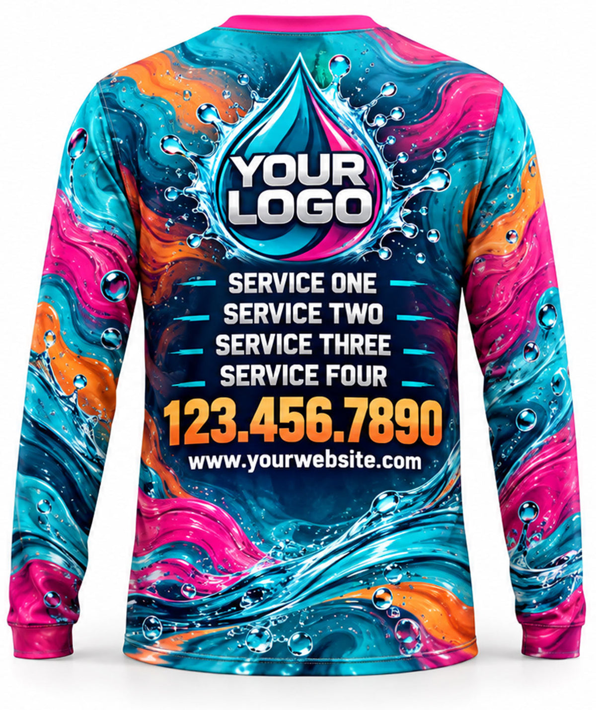 Plumbing Crew Uniform - back