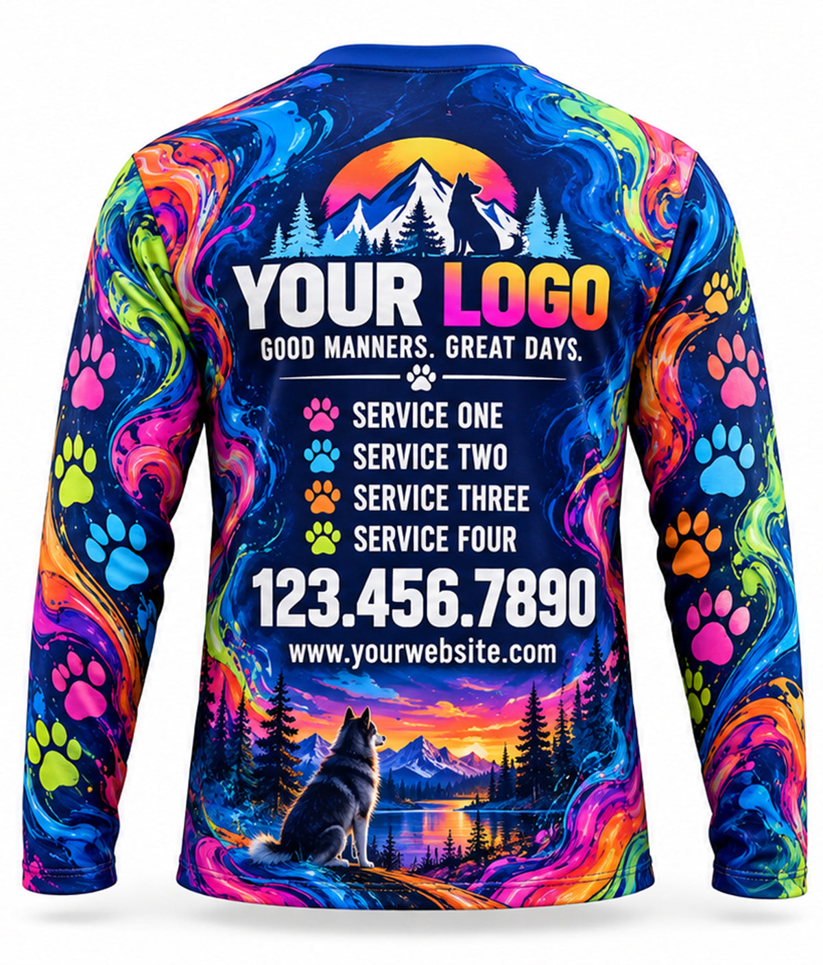 Dog Training Crew Uniform - back