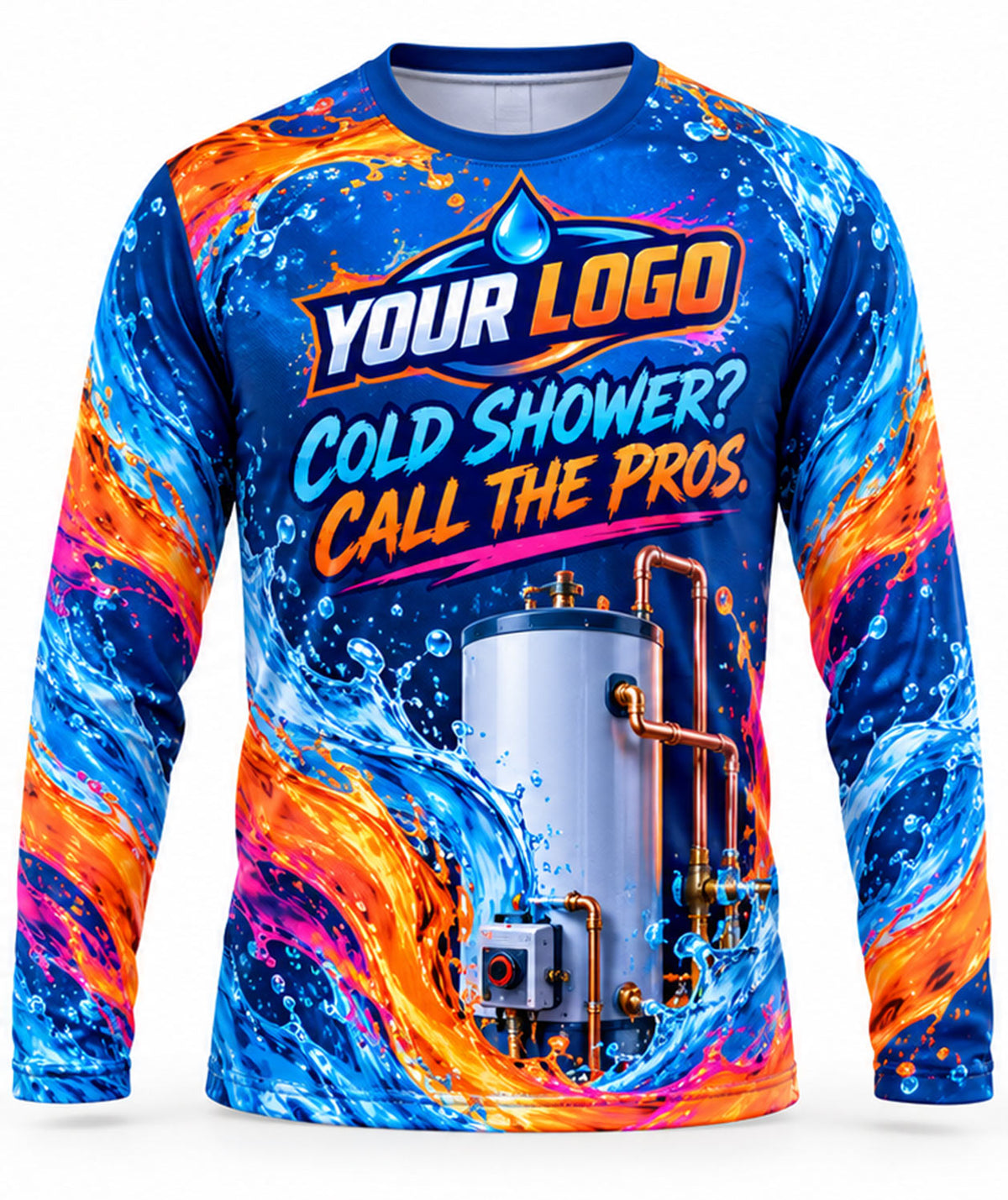 Plumbing Crew Uniform - front