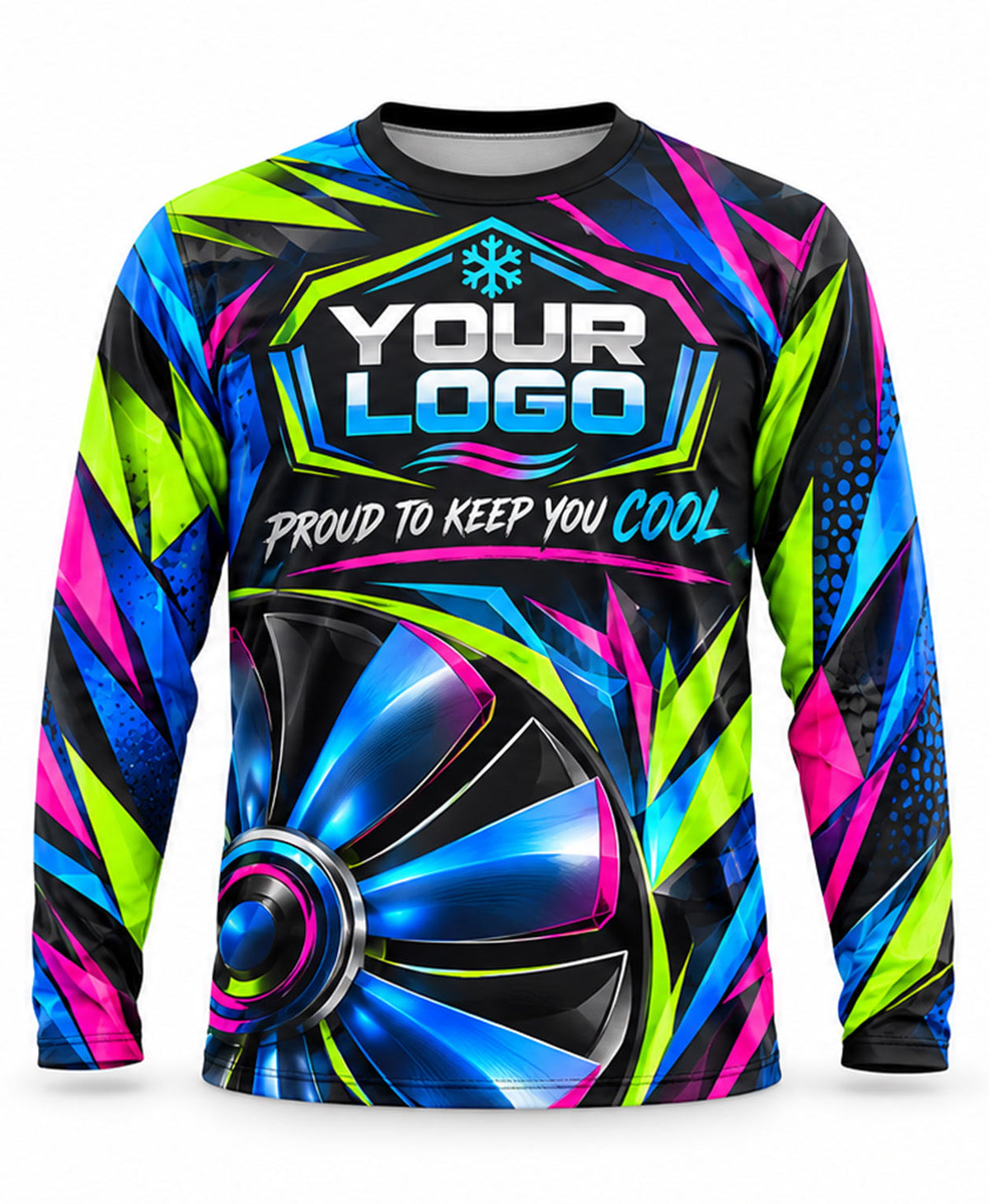 HVAC Crew Uniform - front