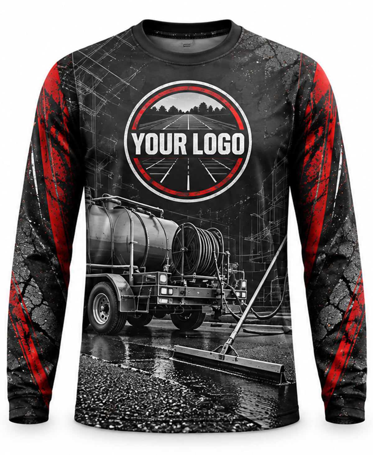 Asphalt Sealcoating Crew Uniform - front