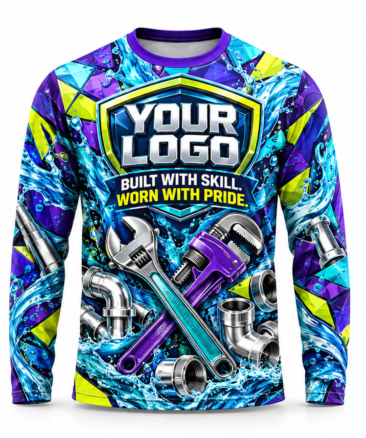 Plumbing Crew Uniform - front