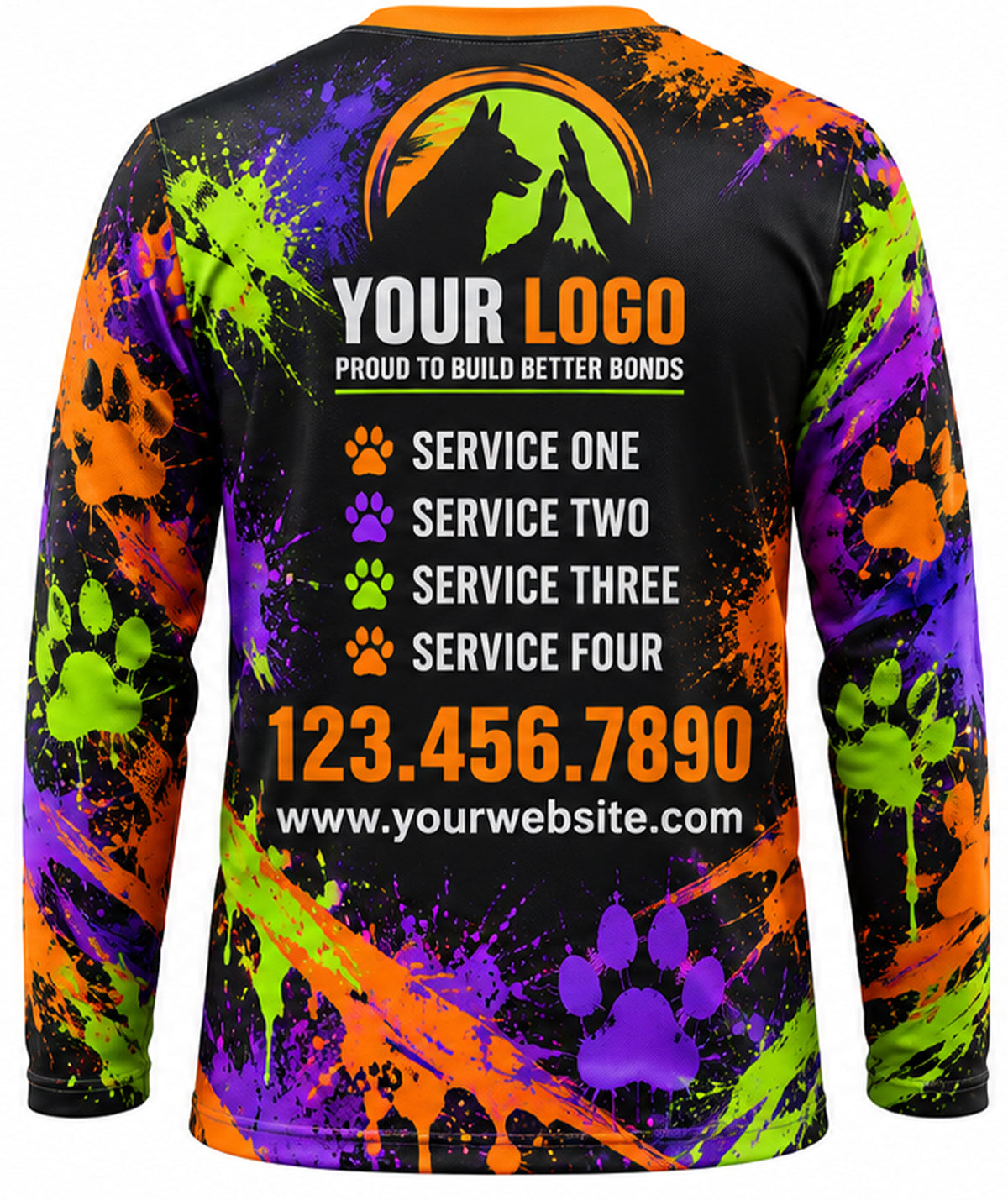 Dog Training Crew Uniform - back