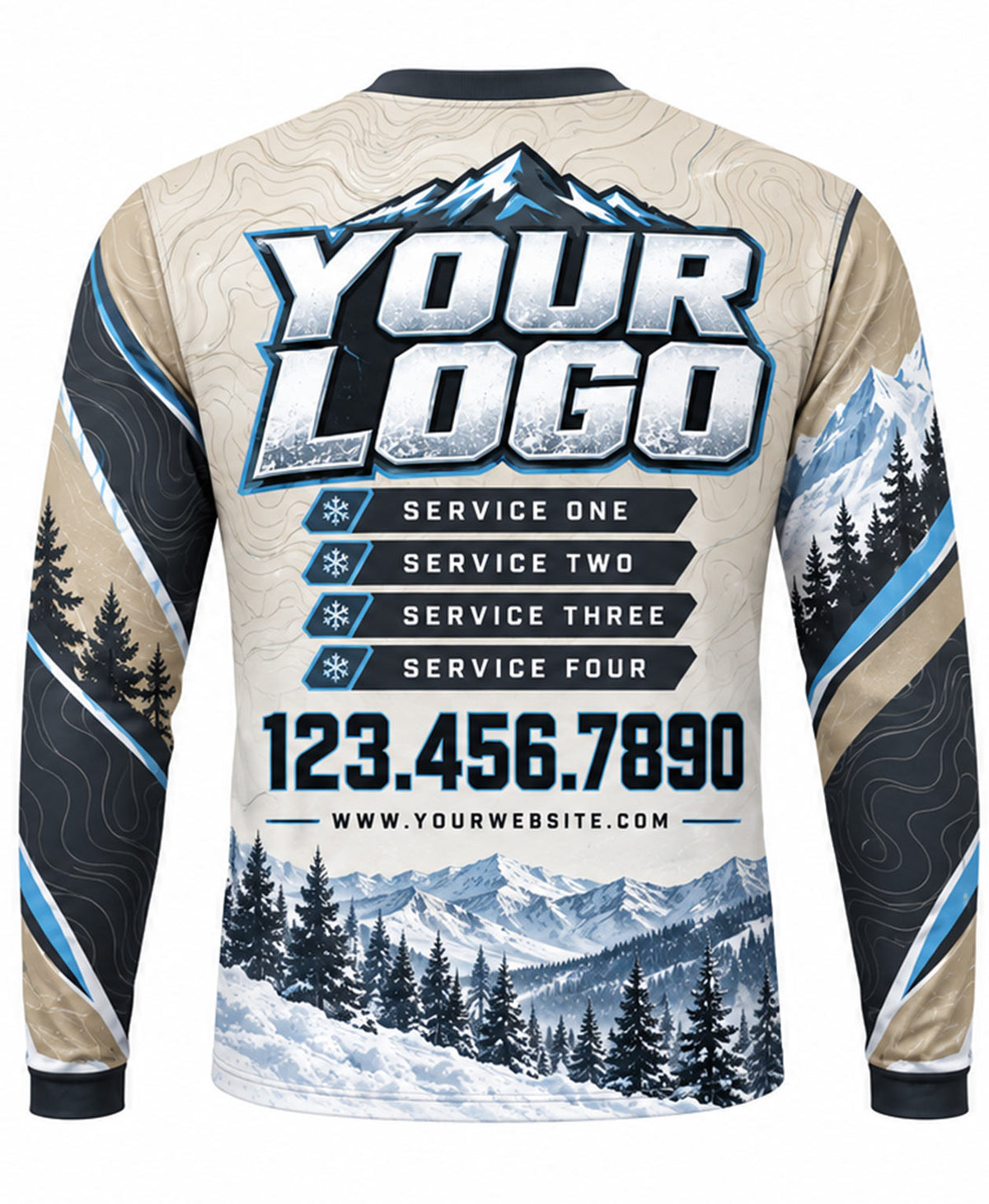 Snow Removal Crew Uniform - back