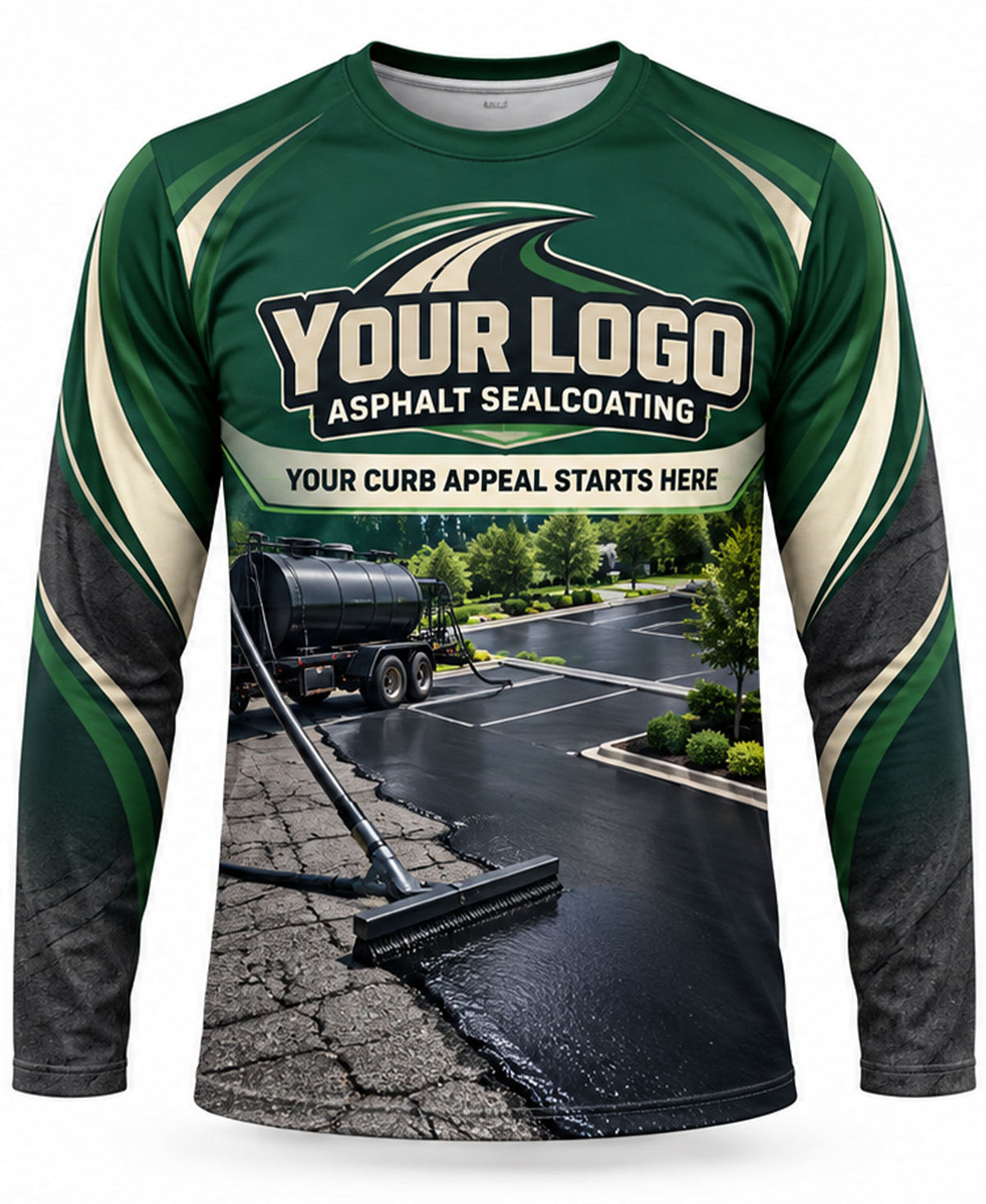 Asphalt Sealcoating Crew Uniform - front