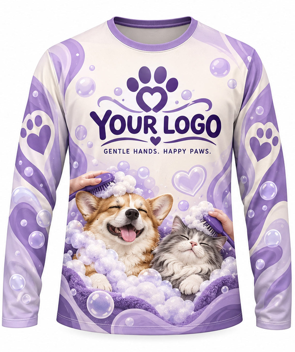Pet Care Crew Uniform - front