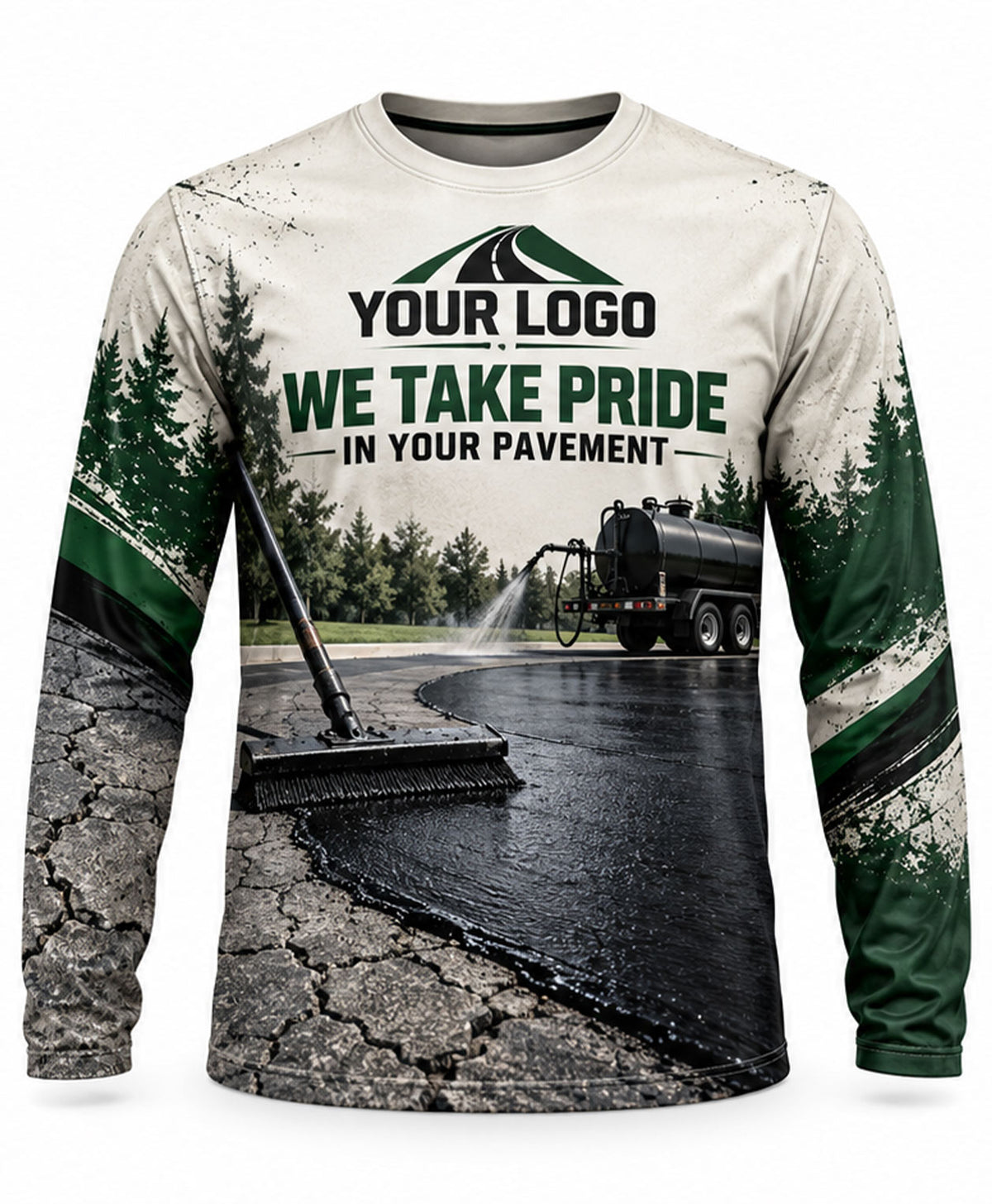 Asphalt Sealcoating Crew Uniform - front