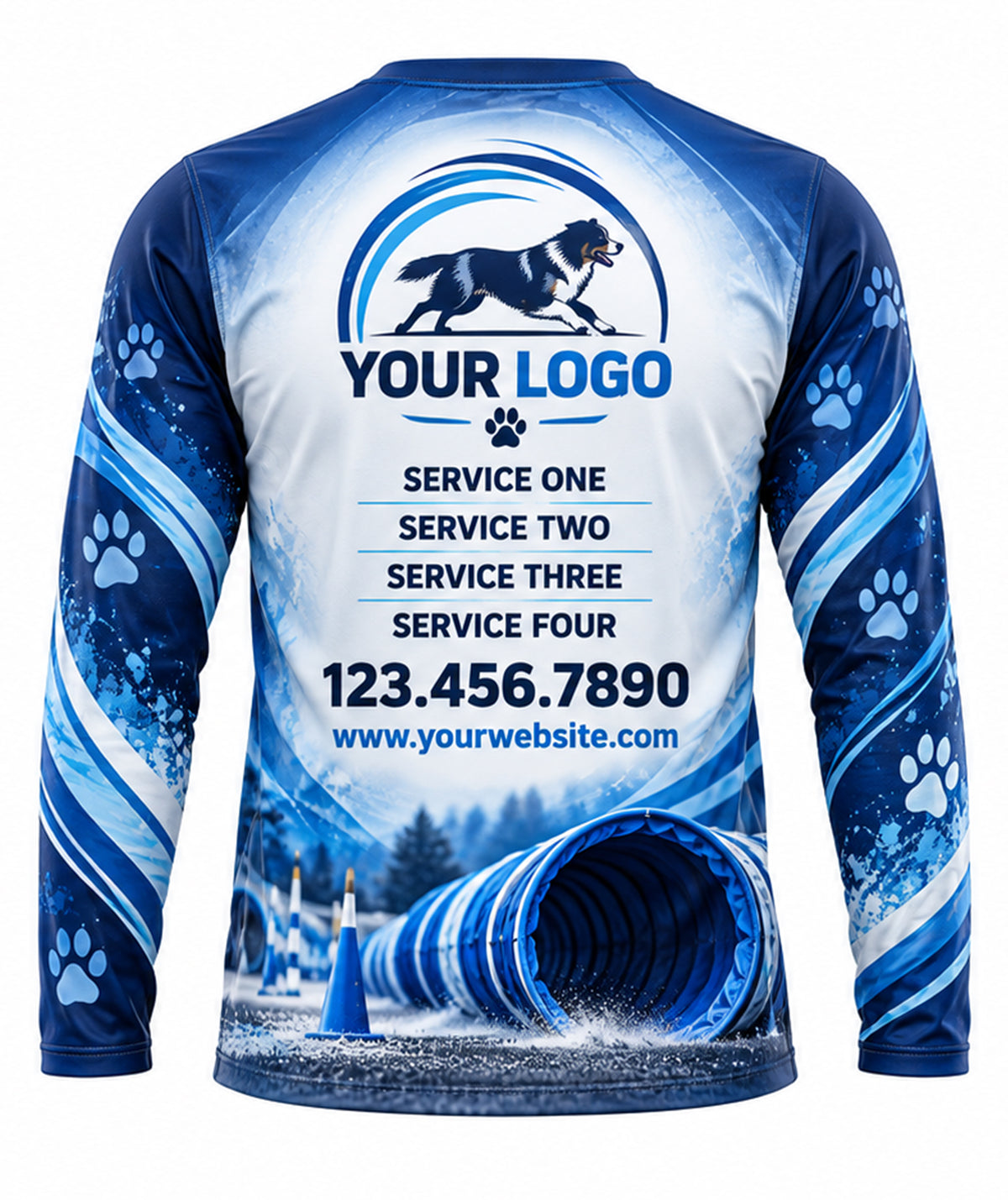 Dog Training Crew Uniform - back
