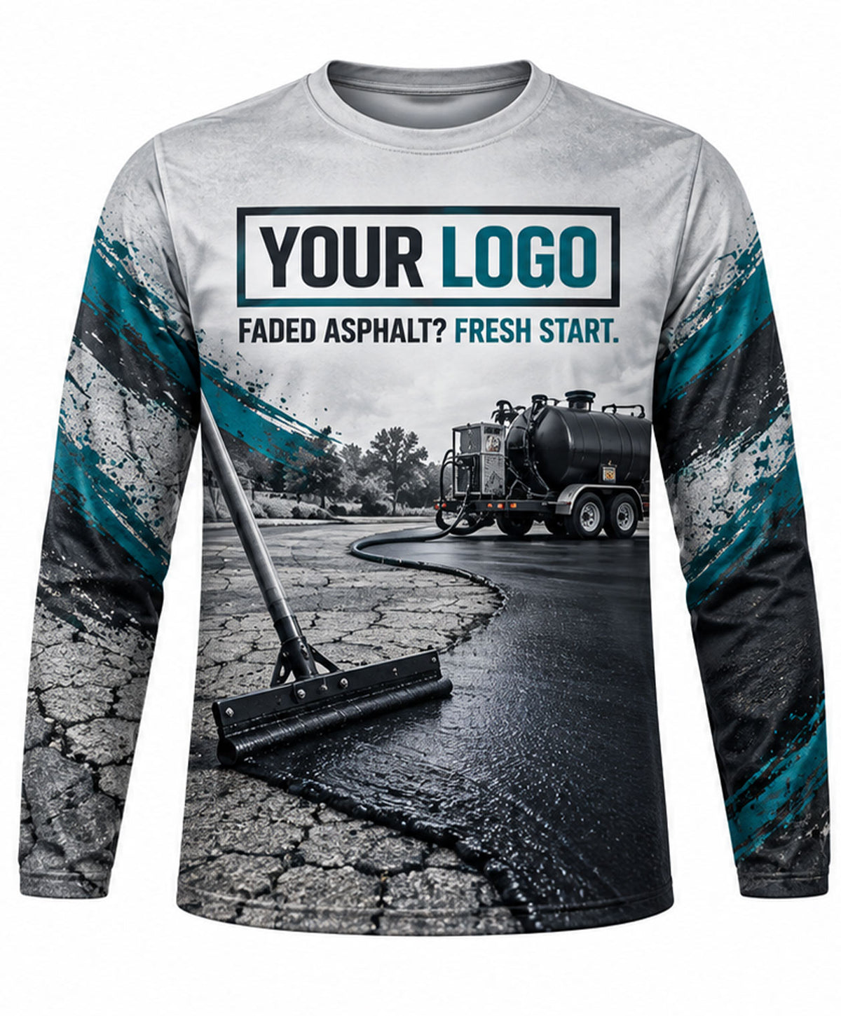 Asphalt Sealcoating Crew Uniform - front
