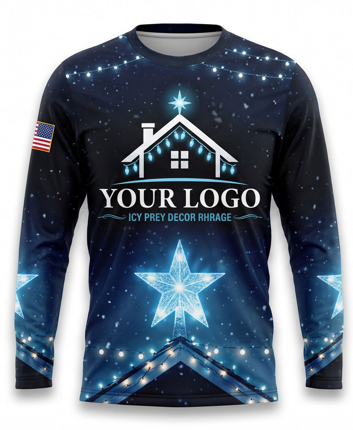 Starry Night Sky Christmas Light Crew Uniform