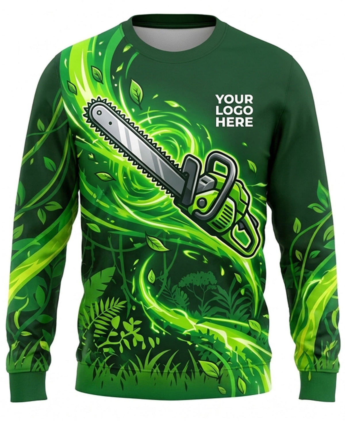 Tropical Leaf Yard Care Crew Uniform